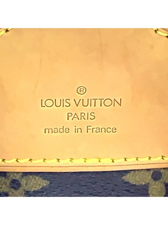 Louis Vuitton Montsouris MM Monogram Leather Brown Light Backpack Gold main image 5